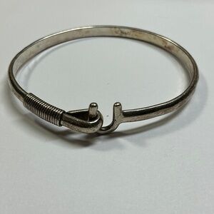 SONYA St. Croix Hook Bracelet. 2 1/8 inches across